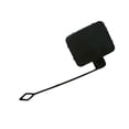 thumbnail image 1 of Sinyiin Front Bumper Tow Towing Hook Eye Cover 51117167575 for E90 2005-2008 Plastic Black Automotive Replacement, 1 of 8