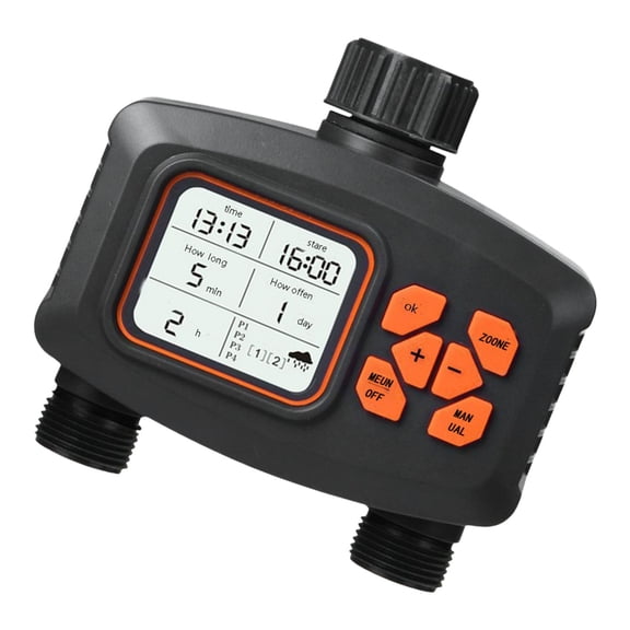 Sinyiin Garden Watering Timer Electronic Automatic Irrigation Controller Intelligence Lcd Display Watering Control Device