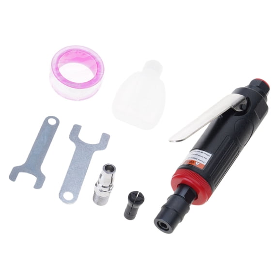 Sinyiin Industrial Air Powered Grinder Miniature Body Aluminum Alloy Construction Detailing Capability