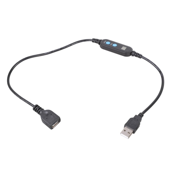 Sinyiin Intelligent USB Timer Line 1 to 30 Minutes Adjustable Switching Control Cable Cord For Kitchen Fan Charging Devices