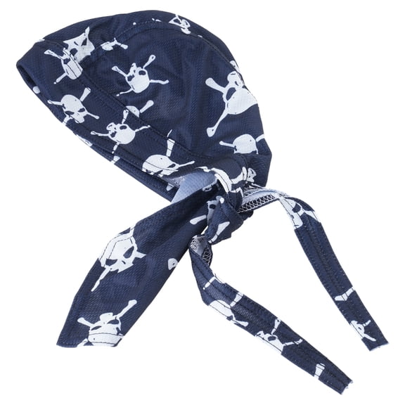 Sinyiin Jacquard Pirate Turban Hat for Adult Soft Slouchy Headscarf Hat Bandana Headwrap