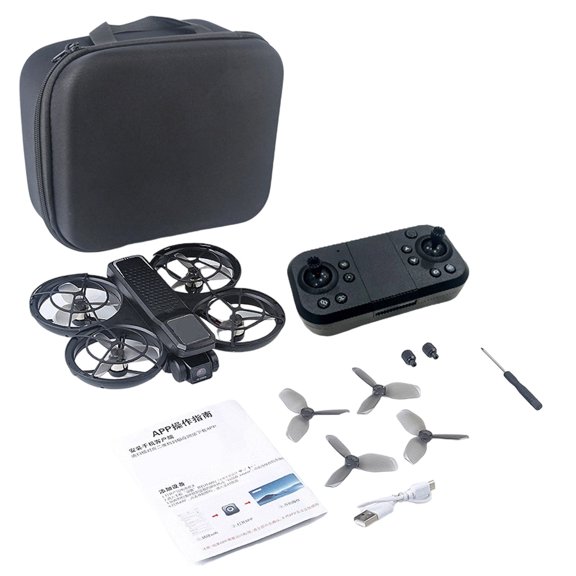 Sinyiin Kid Foldable Drones 18 Min Flight Auto Altitude Hold 360° Stunt Mode Headless Orientation One Key Operations