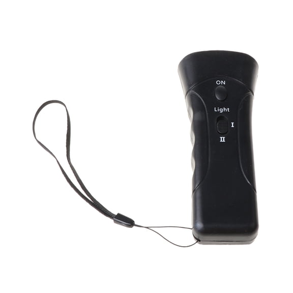 Sinyiin LED Ultrasonic Dog Repeller Anti Barking Device with Flashlight Perfect for Dog Training and Nighttime Security Patrols