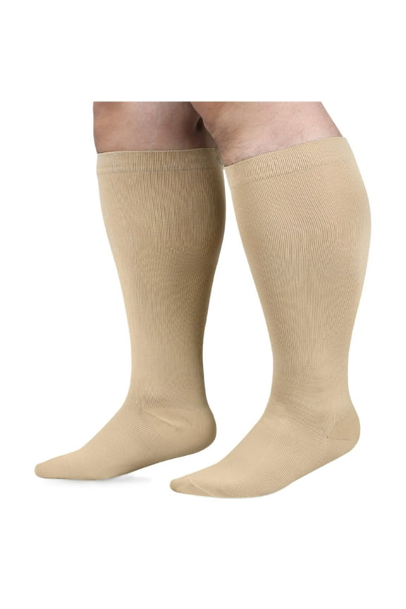 Large Size Compression Socks Stockings for Nurses Running Sports Pregnant Travel