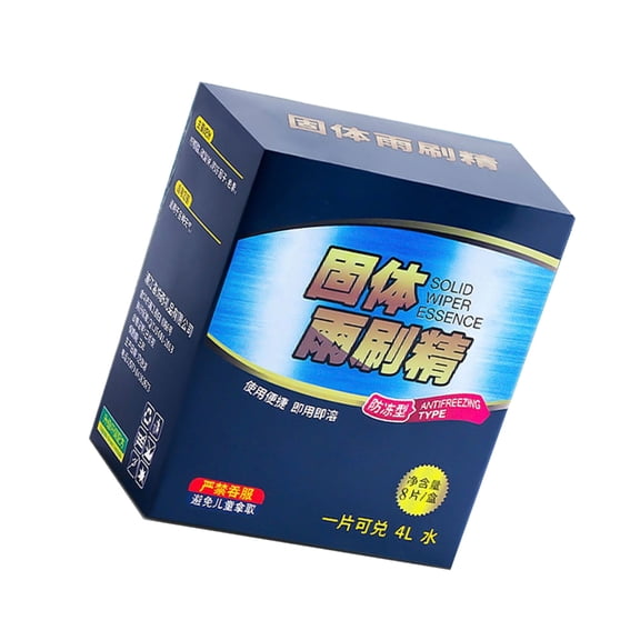 Sinyiin Long Lasting Auto Glass Washer Tablets Temperature Resistant Easy Storage Space Saving Windshield Cleaner Tablet