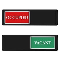 Sinyiin Magnetic Sliding Door Sign Occupied/Vacant Signs Easily Determine Room Status