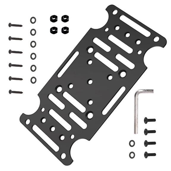 Sinyiin Mailbox Installation Bracket Heavy Duty with 4mm Thickness for Strong Reliable Mount