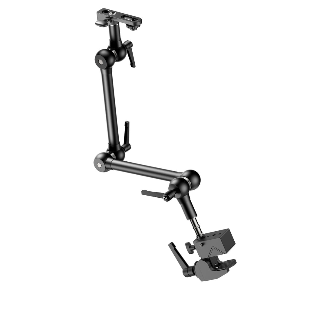 Sinyiin Metal Arm with Super Clamp Overhead Camera Mount Articulating ...