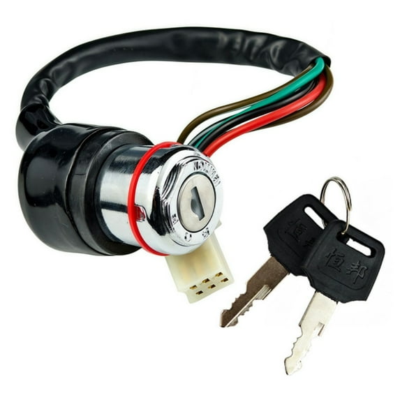 Sinyiin Motorcycle Starter Switches Motorcycle Ignition Security Lock Anti Corrosion Overload Protection Feature for GN125