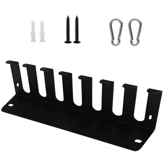 Sinyiin MultiPurpose Barbell Rack Wall Mount Gym Rack Resistance Bands Storage Hanger