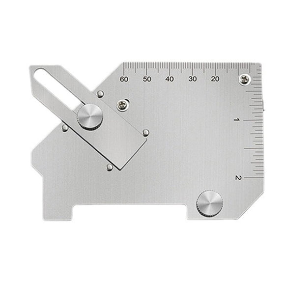 Sinyiin Multifunction Weld Gauges Weld Inspection Tool for Measuring Leg Length & Throat Size