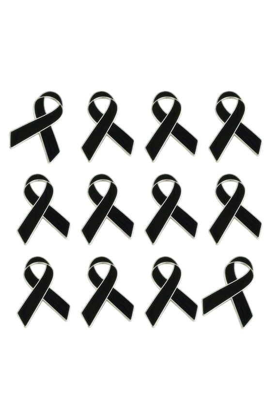 Multipurpose Black Ribbon Brooch For Craft Personalize Outfits Bags Decoration
