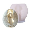 thumbnail image 1 of Sinyiin Multipurpose Couple Wing Silicone Molds Food Safe Chocolate Fondant Mould for Resin Casting Candle Soap Home Decoration, 1 of 8