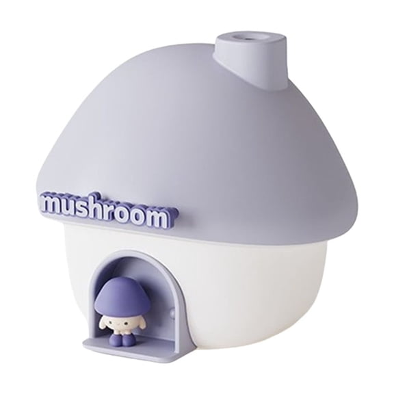 Sinyiin Mushroom House Humidifiers Home Mini Essential Oils Aromatherapies Diffuser Mushro