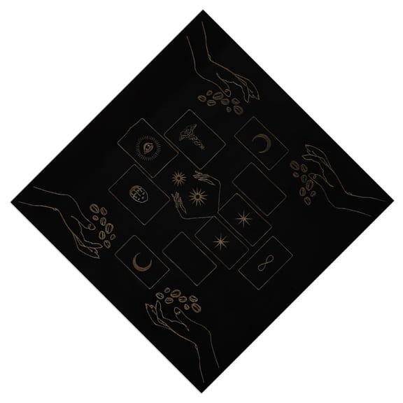 Sinyiin Mysterious Game Mat Pendulums Divinations Altar Tablecloth Board Game Card Pad