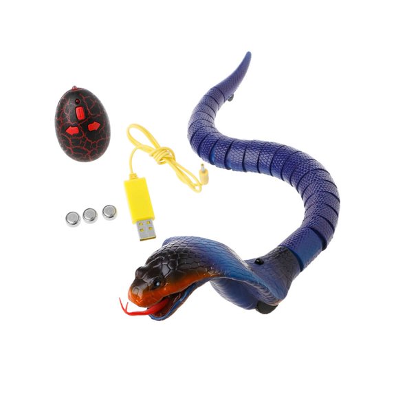 Sinyiin Natural Appearance Crawling herpeton Toy For Animals With 22 Parts And USB Power