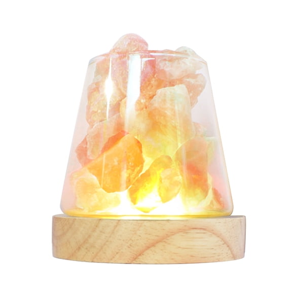 Sinyiin Natural Crystal Aroma Diffuser Essential Oil Aroma Cool Mist Humidifier for Home