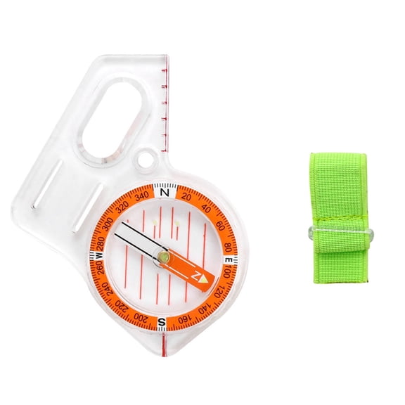 Sinyiin Orienteering Thumb Compasses Survival Navigation Compasses Multifunctional Compasses Ruler for Map Reading Backpacking