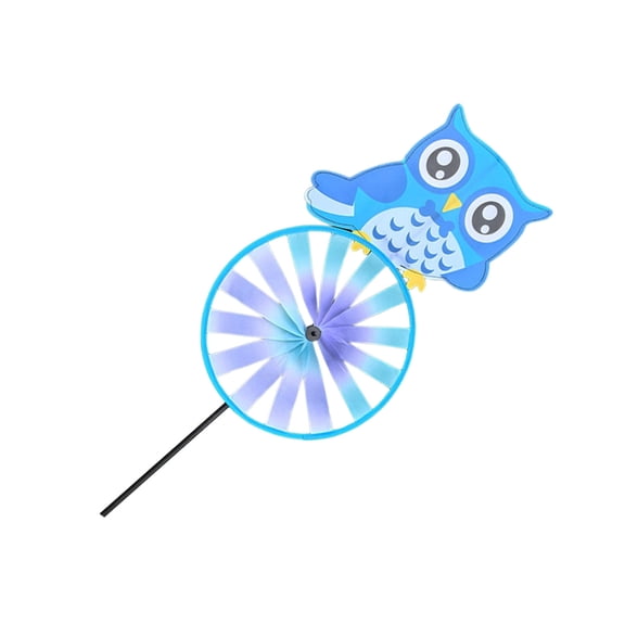 Sinyiin Outdoor Rotating Owl Animal Wind Spinner Durable Yard Ornament For Family Garden
