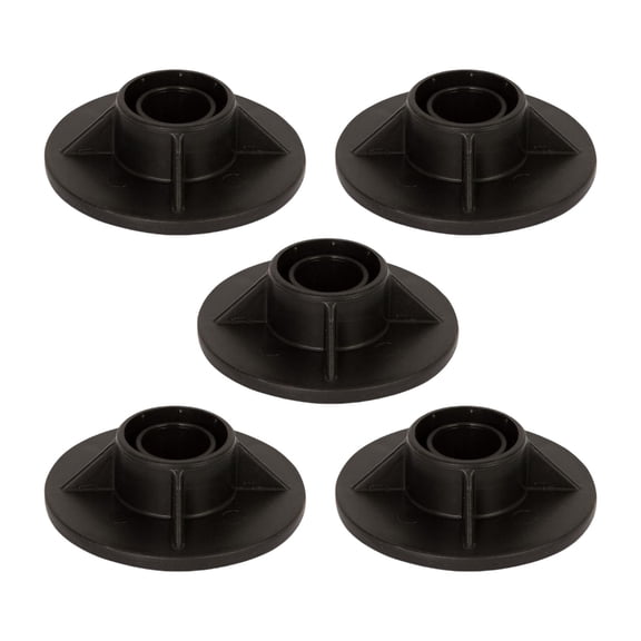 Sinyiin Pack of 5 Corrosion Resistant Rubber Legs Rubber Texture Suitable for Secure Pool Setup Stability and Protection
