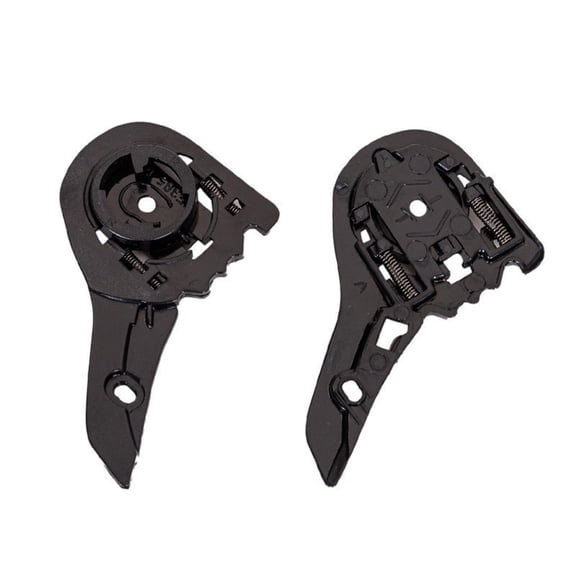 Sinyiin Pair Face Shield Visors Base Motorcycle Helmets Visors Gear Base Plate for FF300 FF358 FF396 FF385 Replacement Part