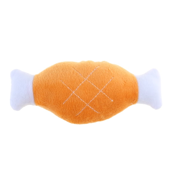 Sinyiin Pet Dog Chew Toy Doggy Plush Chicken Leg Toy Dogs Soft Teething Toy Aggressive Chewers Bone Toy Puppy Interactive Gift