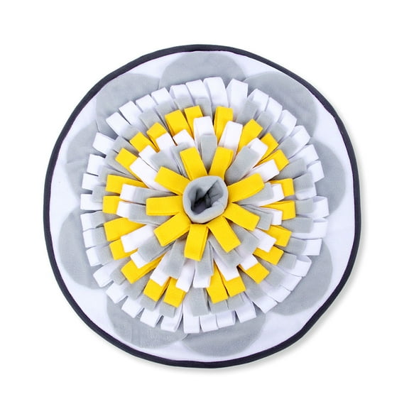 Sinyiin Pet Dog Snuffle Mat Nose Smell Training Blanket Sniffing Pad Slow Feeding Bowl Food Dispenser Carpet Relieve Stress Toy