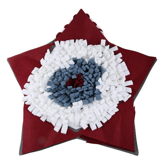 Sinyiin Pet Dog Snuffle Mat Nose Smell Training Blanket Sniffing Pad Slow Feeding Bowl Food Dispenser Carpet Relieve Stress