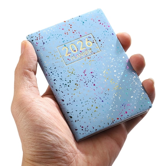 Sinyiin Pocket Memo Pad Paper Lined Notepad with Hard & Thick Cover Colorful Notebook