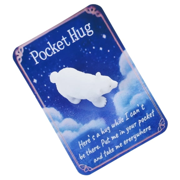 Sinyiin Pocket Resin Bear Figures Tiny Animal Resin Miniatures Animal Figurine Decoration for Kid Birthday Baby Showers