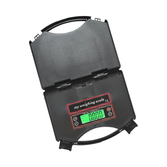 Sinyiin Portable Electronic Scale with LCD Display 25 Kilogram Capacity 1g Accuracy Express Weighing Tool Easy to Use