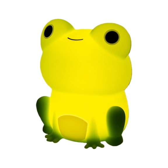 Sinyiin Portable Frogs Design Kid Night Light Rechargeable Dimmable Auto off for Bedroom