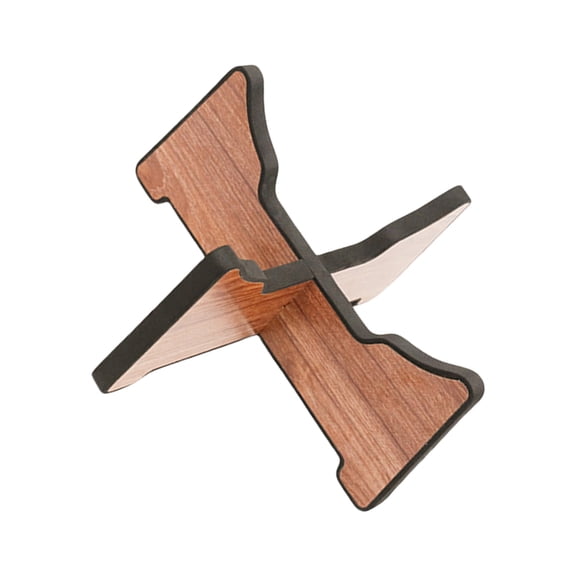 Sinyiin Portable Handpan Display Stand Reinforced Wood Construction Suitable for Tongue Drums Stable Drum Support Rack Accessory