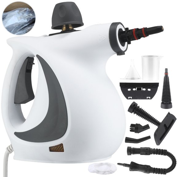 Sinyiin Portable Steam Cleaners with Attachments Lightweight Handheld Pressurized Cleaning Steamer Machine for Home Maintenance