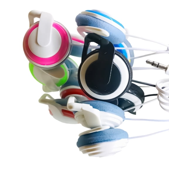 Sinyiin Portable Stereos Headphones Random Color Selection Earbuds Comfortable Wearing Experience Universal 3.5mm Connectivity