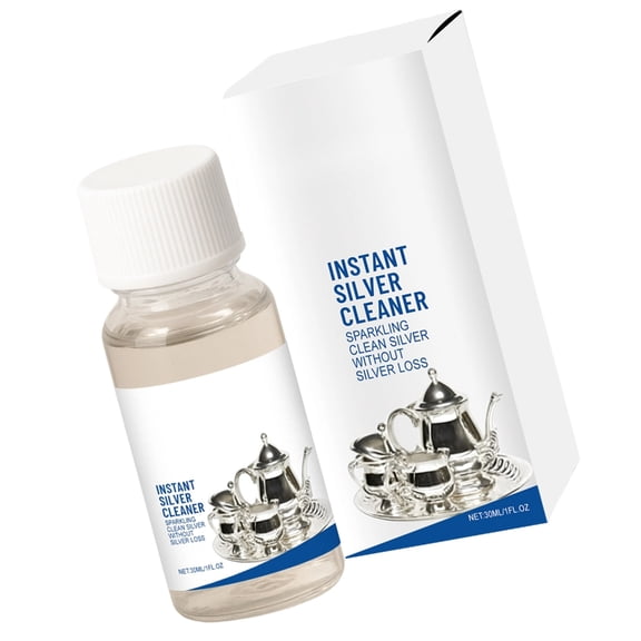 Sinyiin Powerful Silver Cleaner For Jewelry And Tableware Quickly Restores Shine Without Scratching Safe For Delicate Surfaces