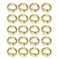 thumbnail image 1 of Sinyiin Practical End Bead Tip 14K Gold Double Hole Connector Rings for Jewelry Making, 1 of 17