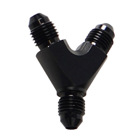 Sinyiin Precise AN4 Male Y Block Fitting Splitter With Anodized Aluminum For Durability