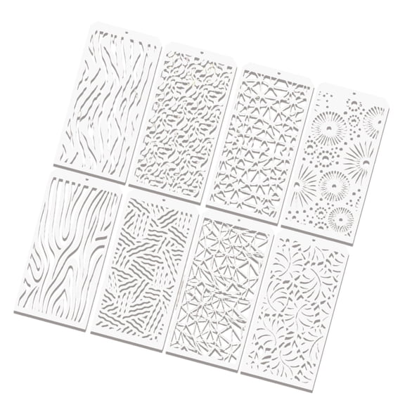 Sinyiin Precisions Cut Stencil Template Multipurpose For Wall Art Fabric Painting And Craft Design with Reusable PET Materials