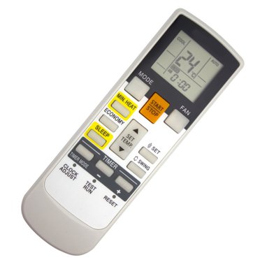 Replacement AR-RAH1U Remote Control For Fujitsu Air Conditioner – AR-RAH2E Compatible, ABS