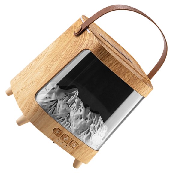 Sinyiin Quiet Inaudible Scent Diffuser Highlighting Northern Radiances Projection Plan