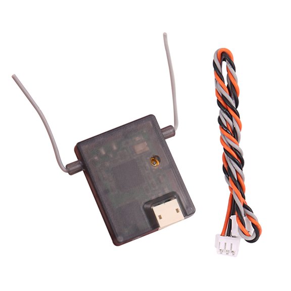 Sinyiin RM601X Remote Satellite Receiver 2.4G 7CH 7-Channel for Specktrum DX6i DX7 DX8