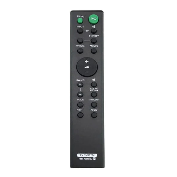 Sinyiin RMT-AH100U Remote Control For HT-CT180 SA-CT180 SA-WCT180 Multiple Devices Black
