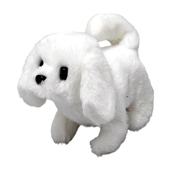 Sinyiin Realistic Plush Robotic Dog Companion Doll Simulation Sound Touch Response Toy