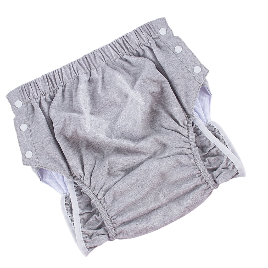 Sinyiin Reusable Adult Incontinence Underwear Diaper Washable Pants Highly Absorbency