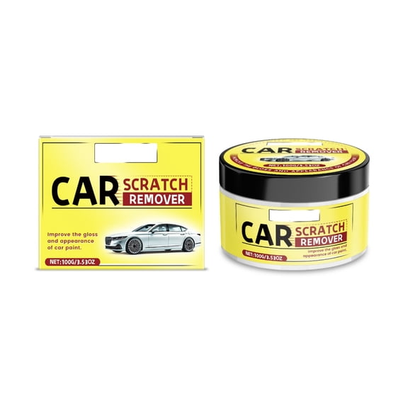 Sinyiin Scratch Remover 100g 3.53oz Vehicle Scratch Repair Wax Universal Automotive Rubbing Compound Car Polishing Compound
