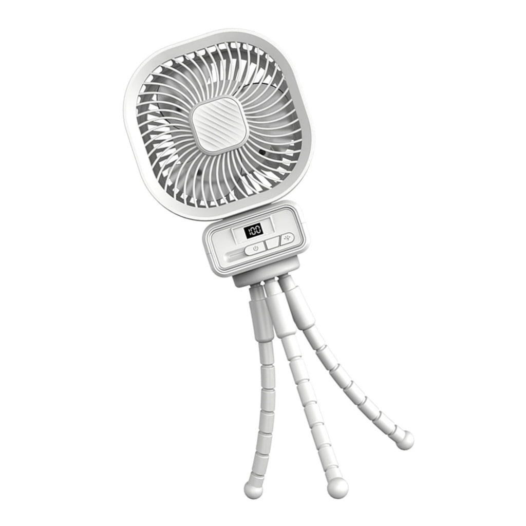 Oscillating Fan Compact Sinyiin Small Fan Oscillating Fan Rechargeable Fan Portable Desk Fan ...