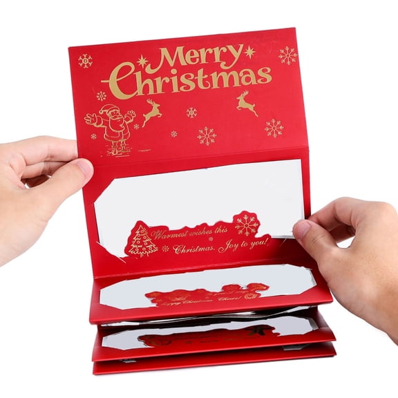 Sinyiin Strong Recycled Christmas Envelope For Cash Donations And Seasonal Festivities
