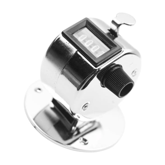 Sinyiin Strong Stainless Manual Clicks Counter No Batteries Need Smooth Resets Dials For Sports Event Educational Counting