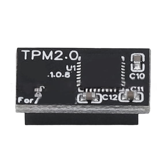 Sinyiin TPM 2.0 Module SPI 14Pin Module Motherboard TPM2.0 Remote Card Encryption Security Board Electronic Component Module